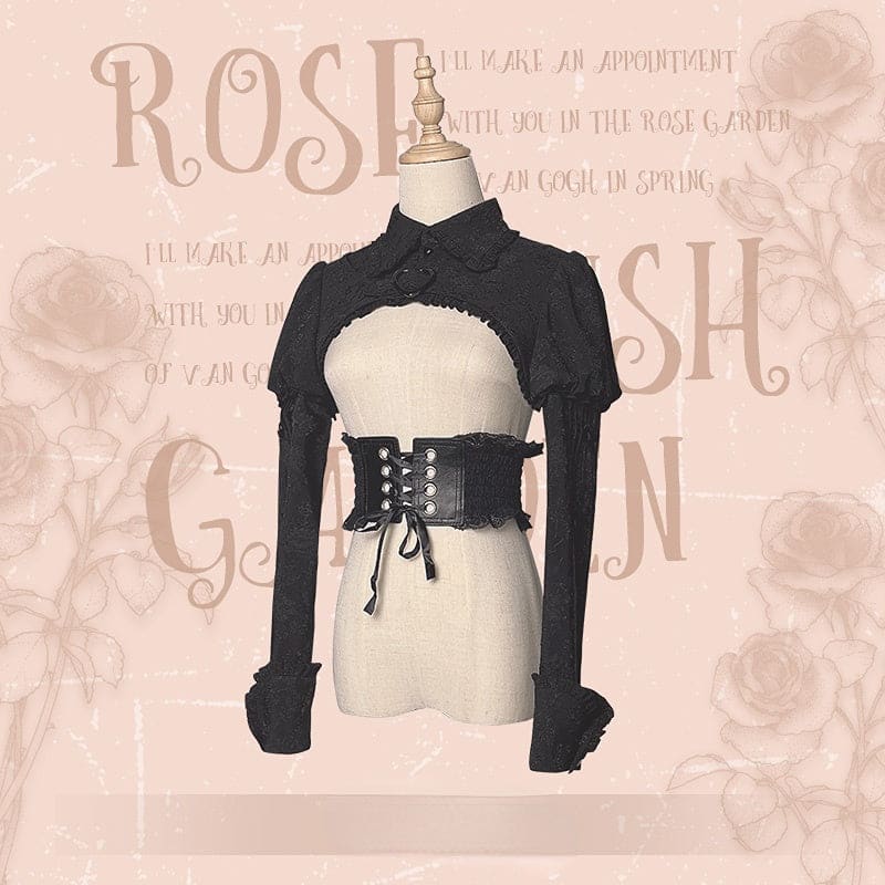 Rose Garden Gothic Lolita Dress/Waistcoat