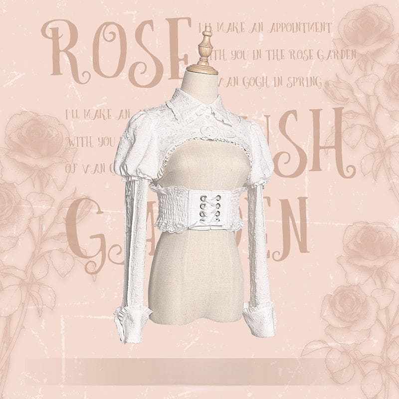Rose Garden Gothic Lolita Dress/Waistcoat
