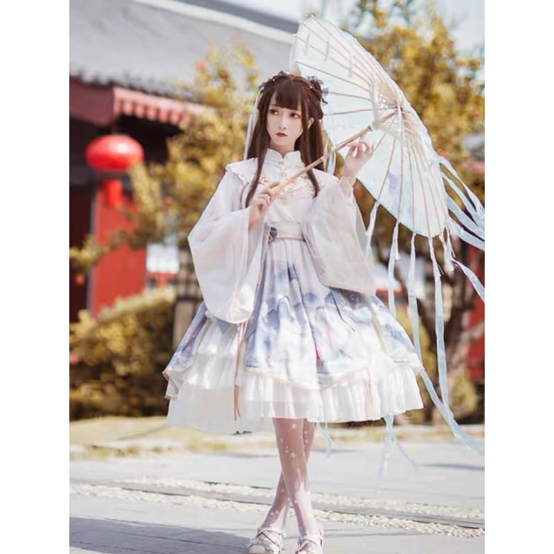 Scenic Tang Style Dress