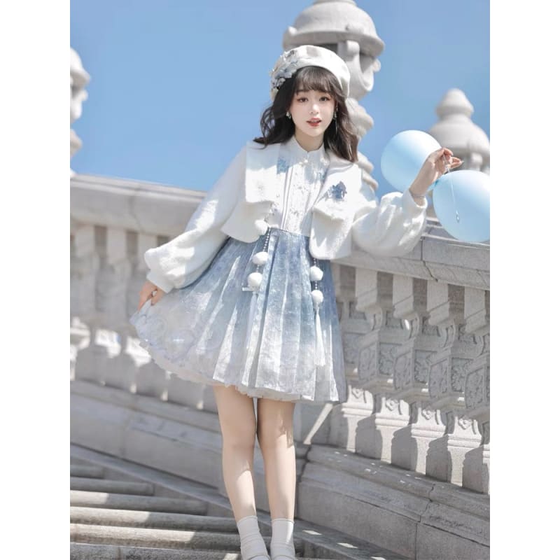 Sky Chinese Lolita Dress