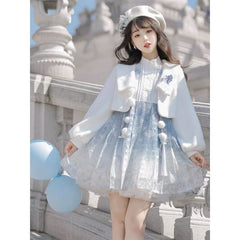 Sky Chinese Lolita Dress