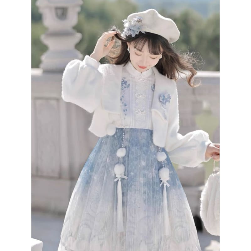 Sky Chinese Lolita Dress