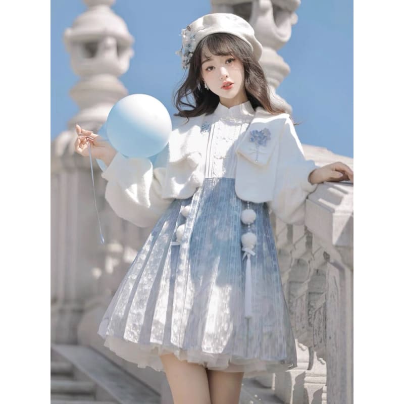 Sky Chinese Lolita Dress