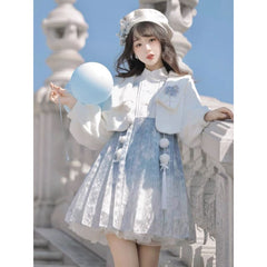 Sky Chinese Lolita Dress