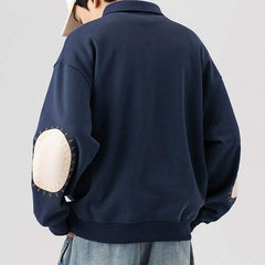 Embroidered Letters Conscience Soft Cotton Sweatshirt