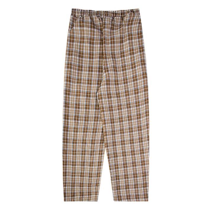 High-waisted Stripe Vintage Pants