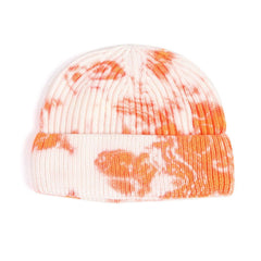 Colorful Shaded Vintage High Elastic Knitted Hat