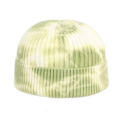 Colorful Shaded Vintage High Elastic Knitted Hat