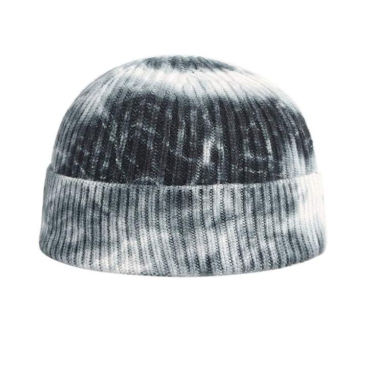 Colorful Shaded Vintage High Elastic Knitted Hat
