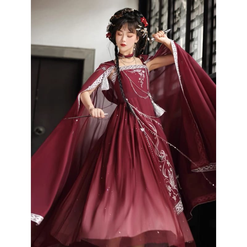 Starlight Chinese Lolita Assasin Dress