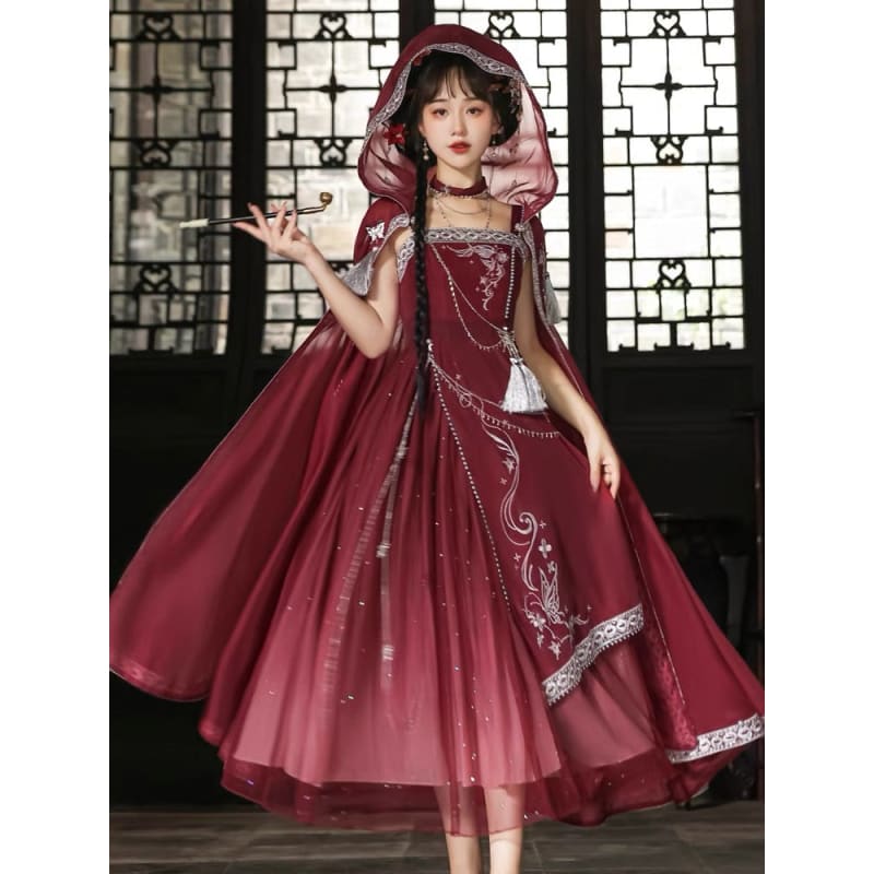 Starlight Chinese Lolita Assasin Dress