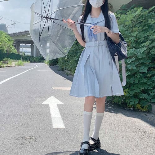 Summer Pastel JK Sailor Pastel Dress