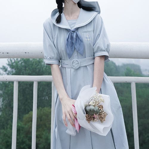 Summer Pastel JK Sailor Pastel Dress