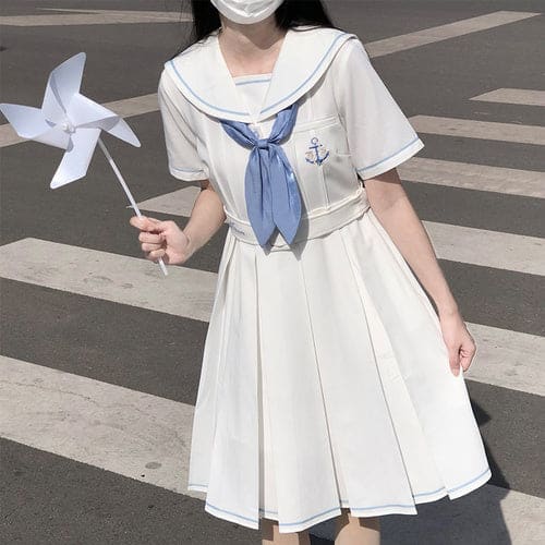 Summer Pastel JK Sailor Pastel Dress