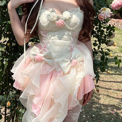 Sweet and Sexy Mature Pastel Princess Lolita Dress