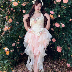 Sweet and Sexy Mature Pastel Princess Lolita Dress