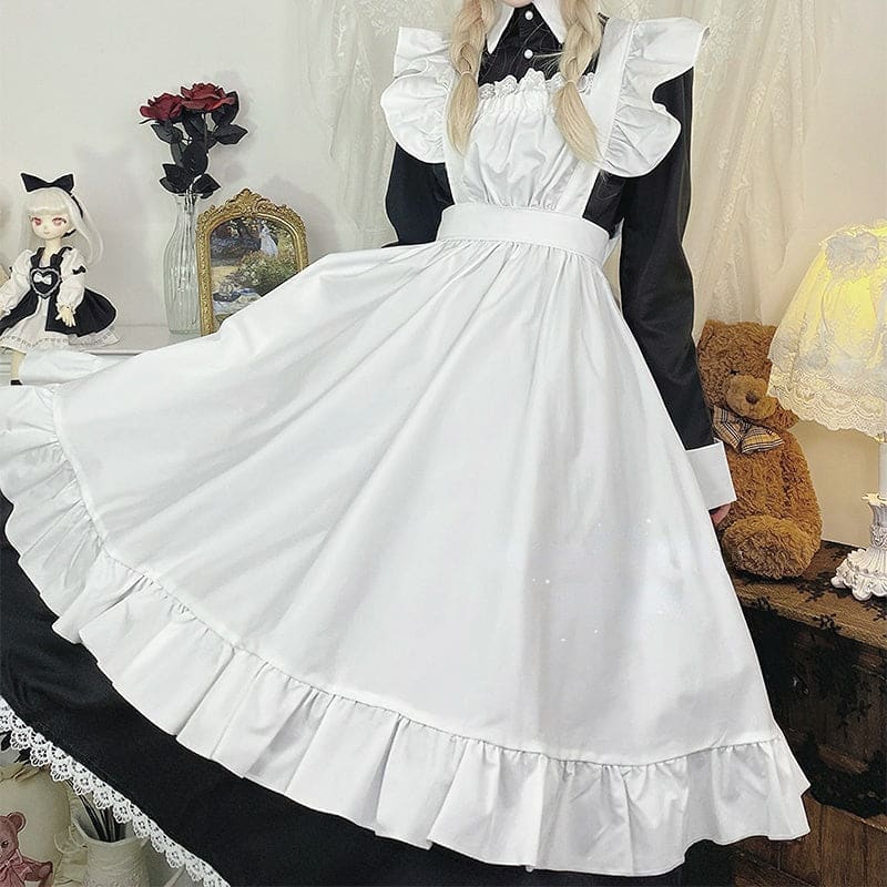 Sweet Classical Neko Maid Long Dress
