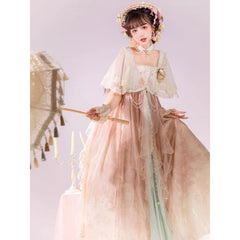 Sweet Fancy Chinese Style Long Dress