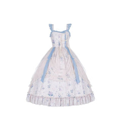 Sweet Floral Cheongsam Dress