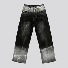 Vintage baggy two tone men's jeans
