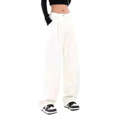 Vintage front seams jeans for women